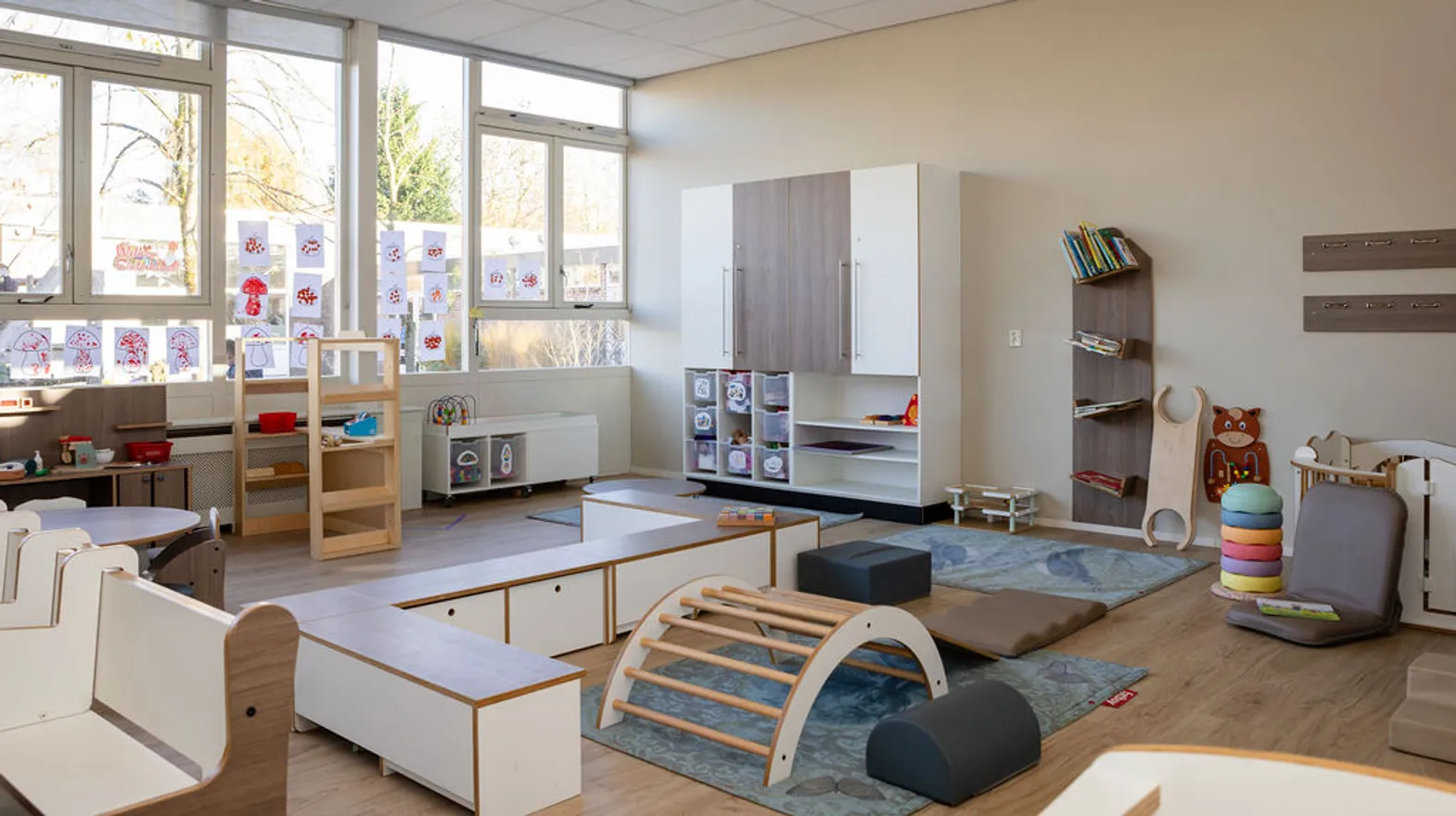 Binnenruimte van KDV Windroos, Kind&co ludens