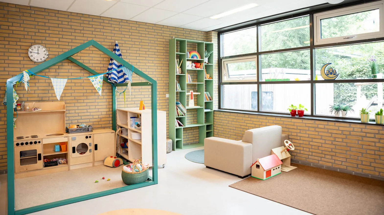De binnenruimte van PO Watertoren van Kind&co ludens