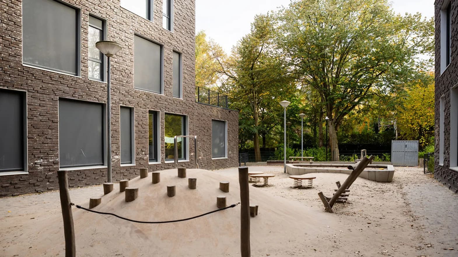 Buitenruimte BSO South Amsterdam Kind&co ludens