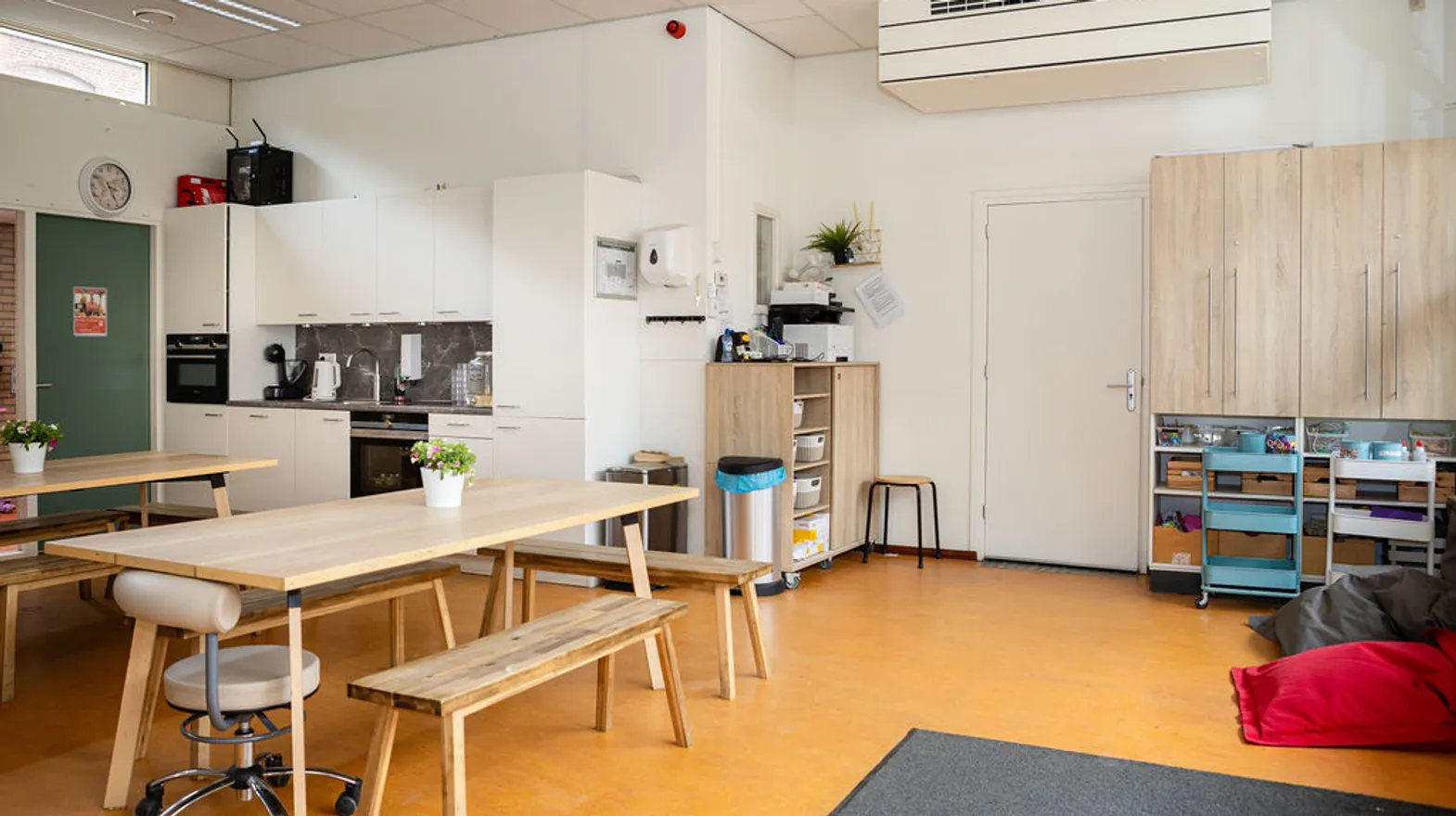 Binnenruimte van BSO Billiton, Kind&co ludens