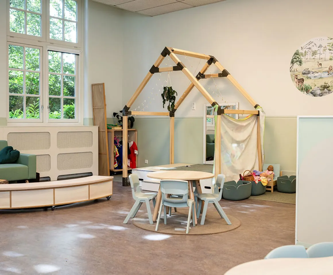 Binnenruimte PO van Dijck Bilthoven Kind&co ludens