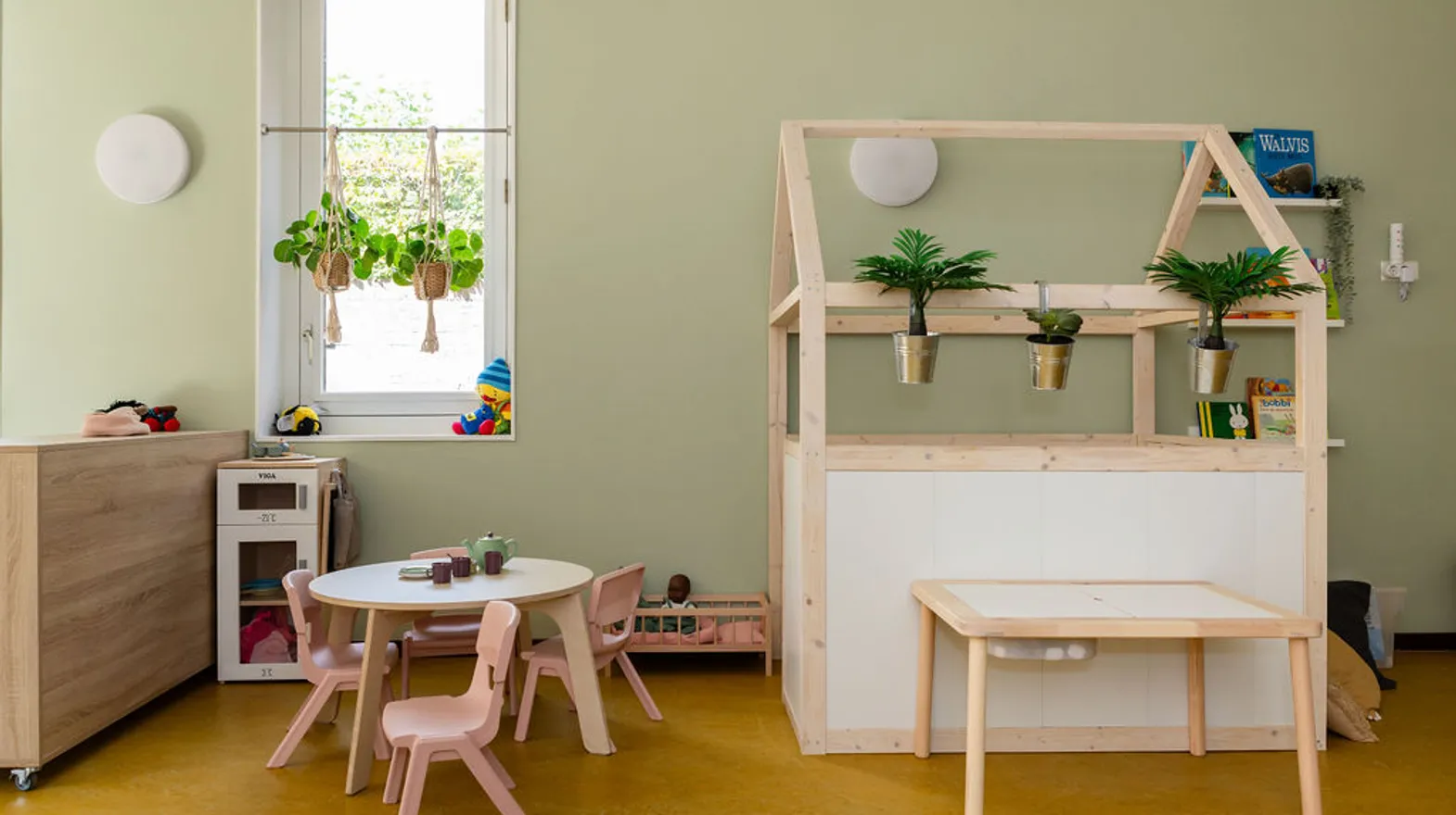 Binnenruimte KDV Springrijk Kind&co ludens