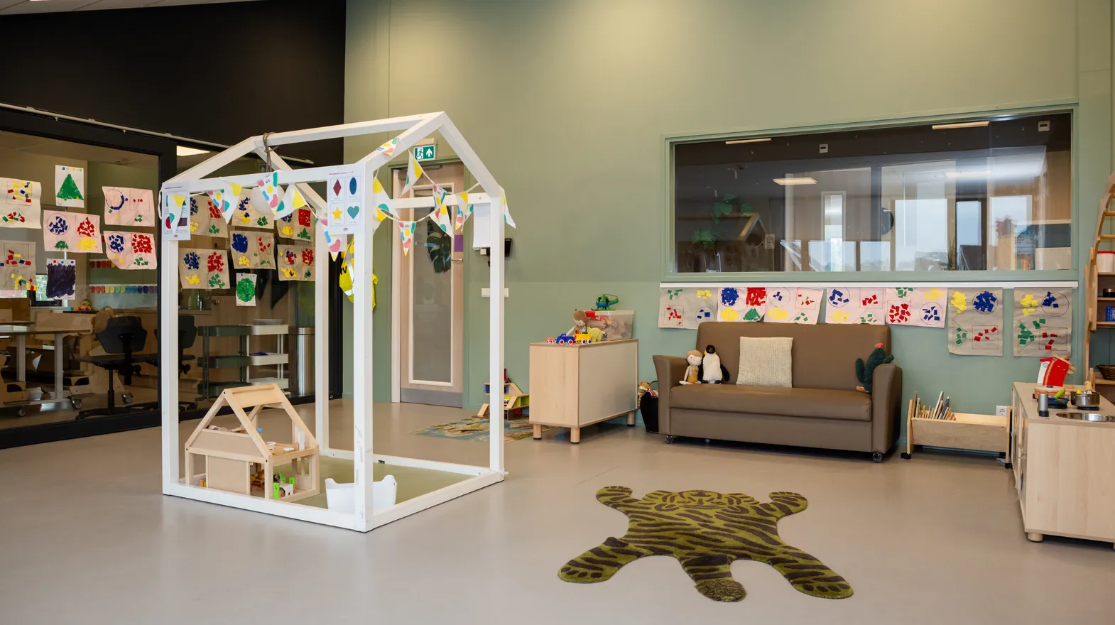 Binnenruimte KDV Haarzicht Vleuten Kind&co ludens