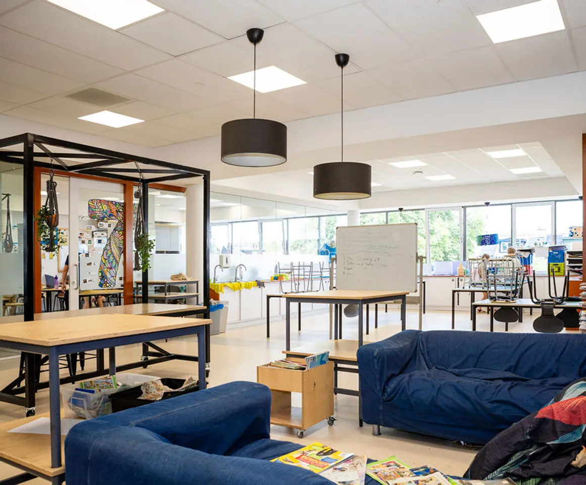 Binnenruimte BSO De Regenboog De Bilt Kind&co ludens