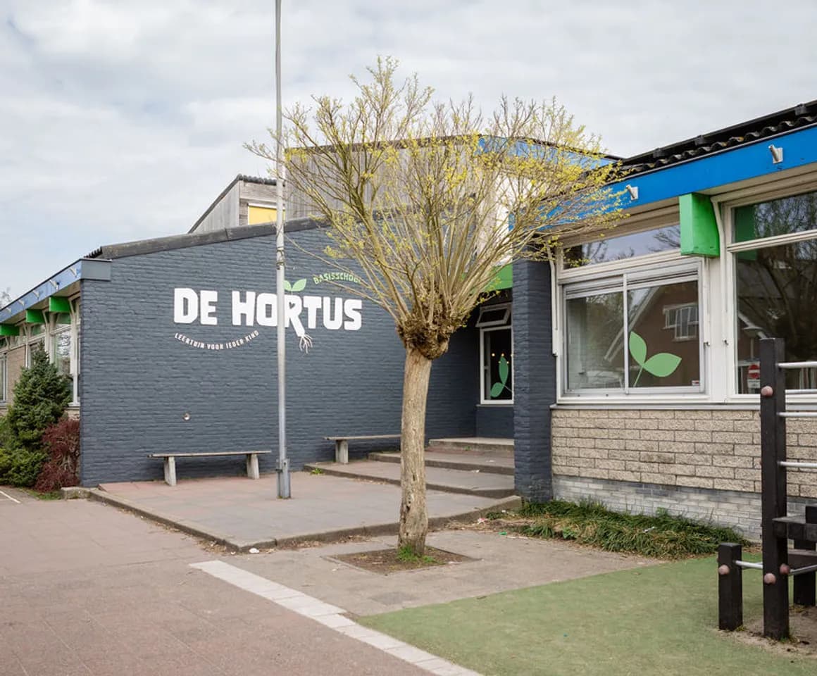 Buitenruimte van BSO De Hortus, Kind&co ludens