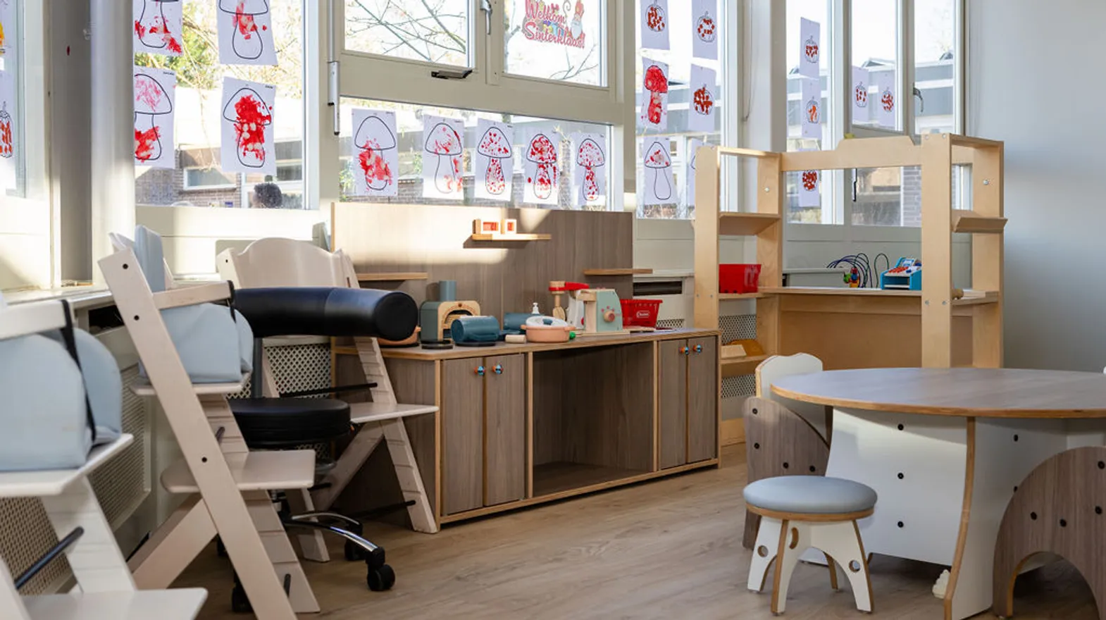 Binnenruimte van KDV Windroos, Kind&co ludens