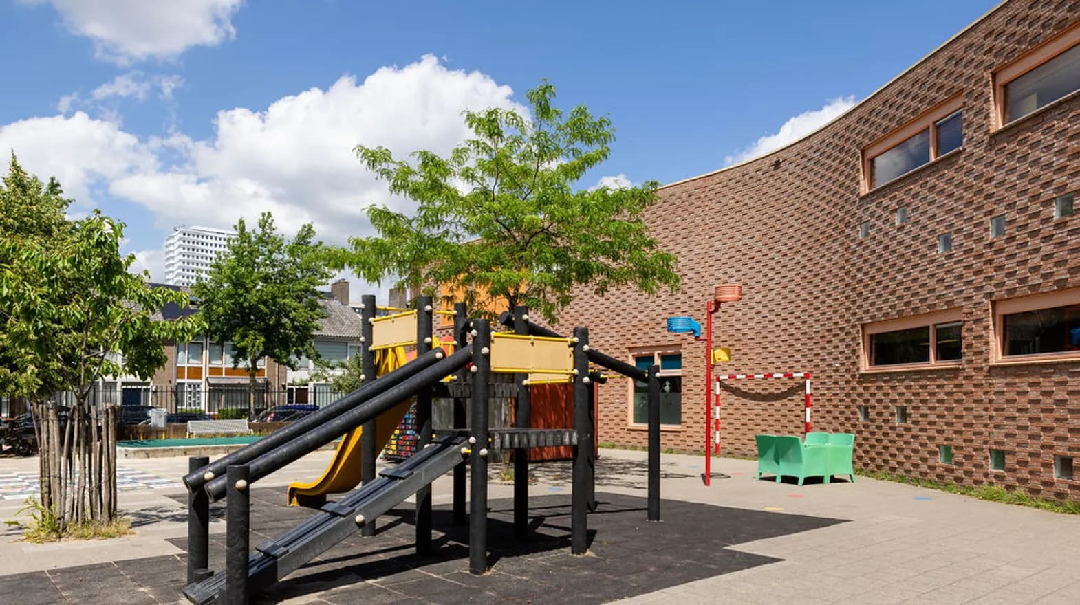 Speelplein van BSO Hartendief in Utrecht Kind&co ludens