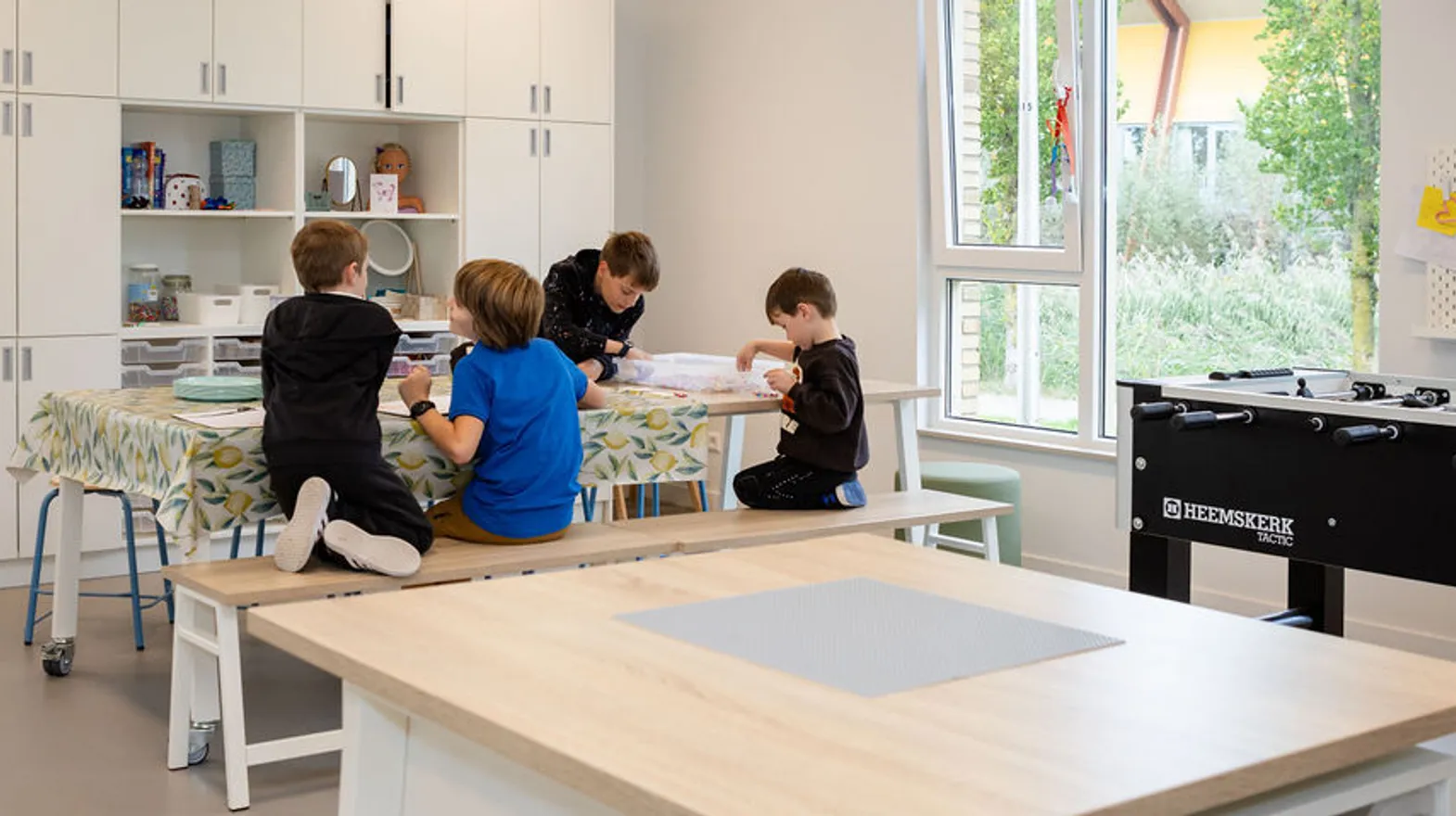 Binnenruimte BSO Vleuterweide Vleuten Kind&co ludens