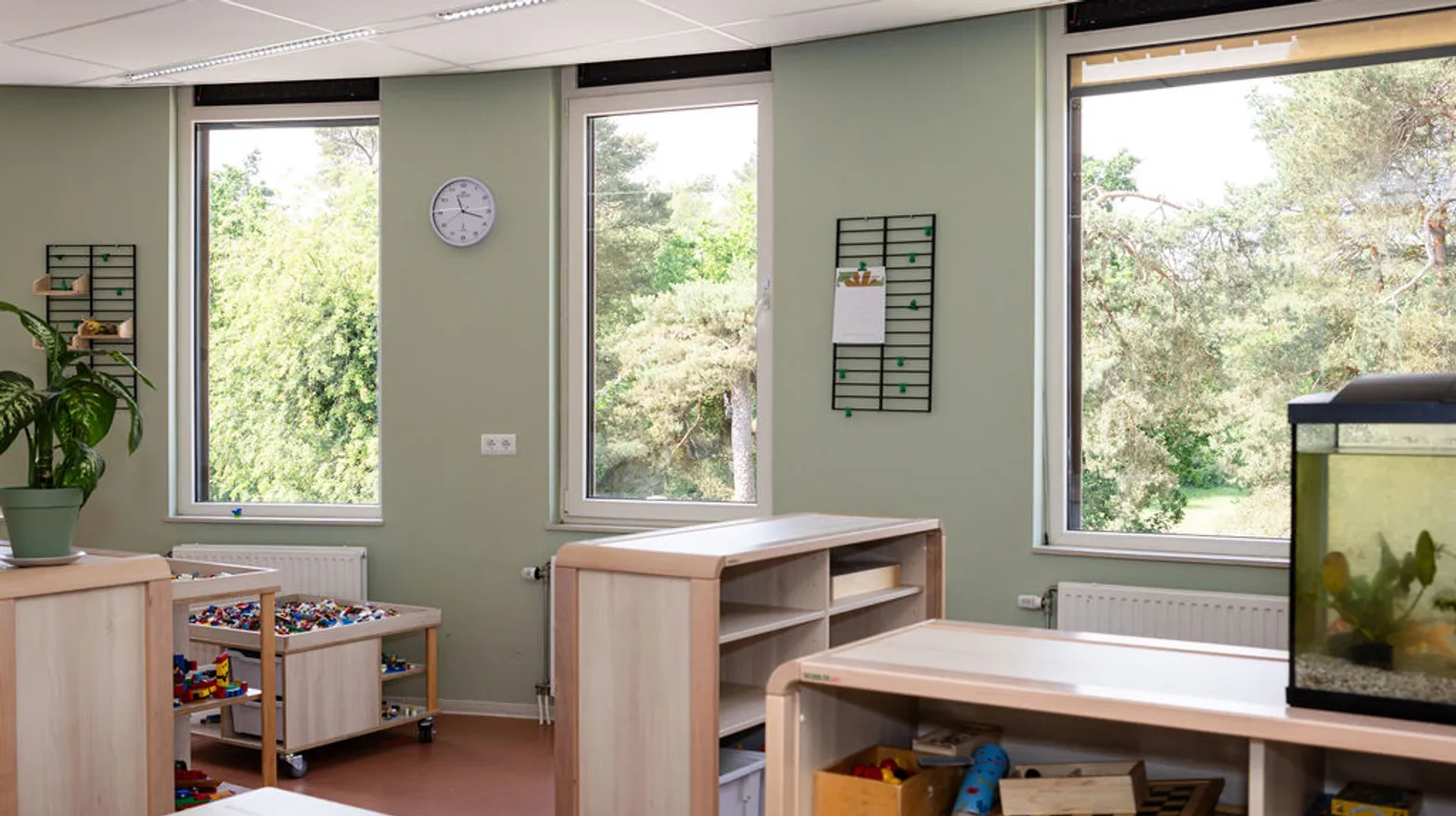 Binnenruimte BSO theresia Bilthoven Kind&co ludens
