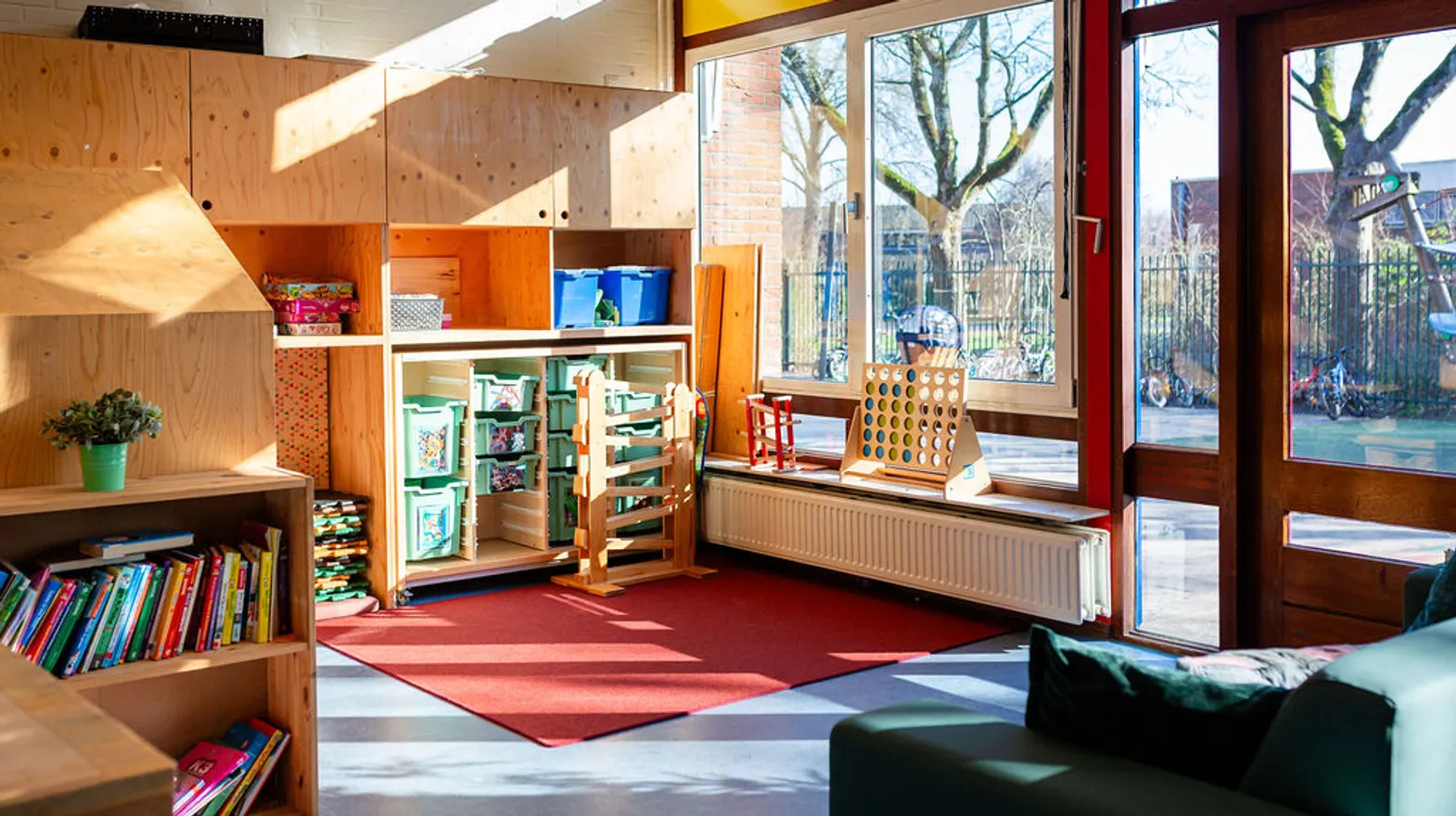 Binnenruimte van BSO De Cirkel, Kind&co ludens