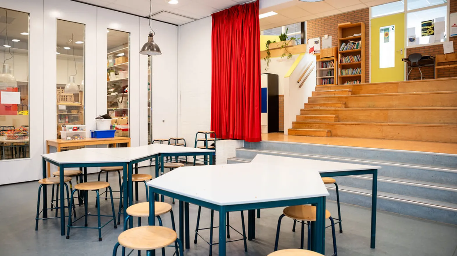 Binnenruimte van BSO Bellewites Buren Utrecht Kind&co ludens
