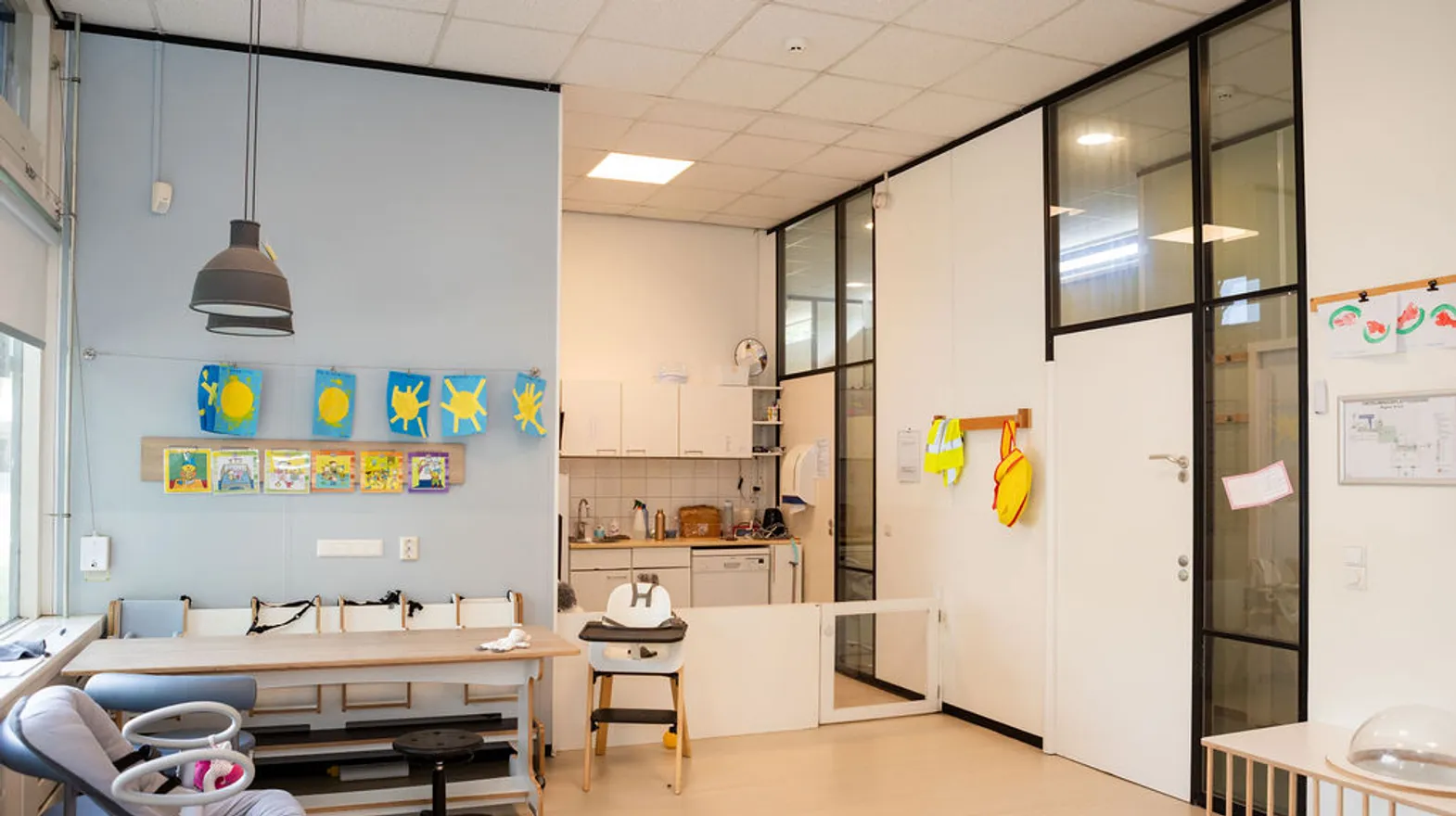 Binnenruimte KDV Duimenlijn Maarssen Kind&co ludens