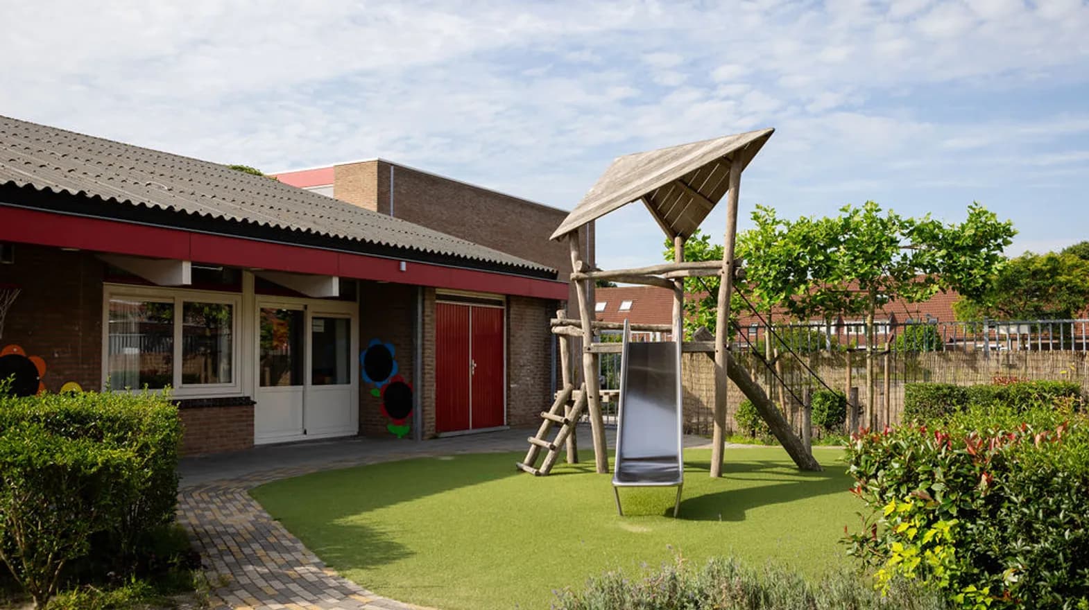 Buitenruimte BSO Dribbel Maarssen Kind&co ludens