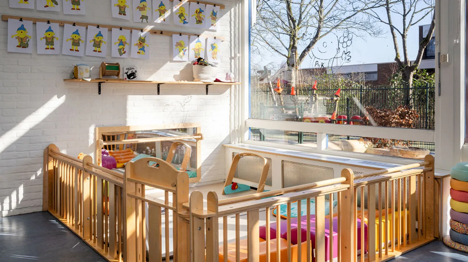 Binnenruimte van KDV De Cirkel, Kind&co ludens