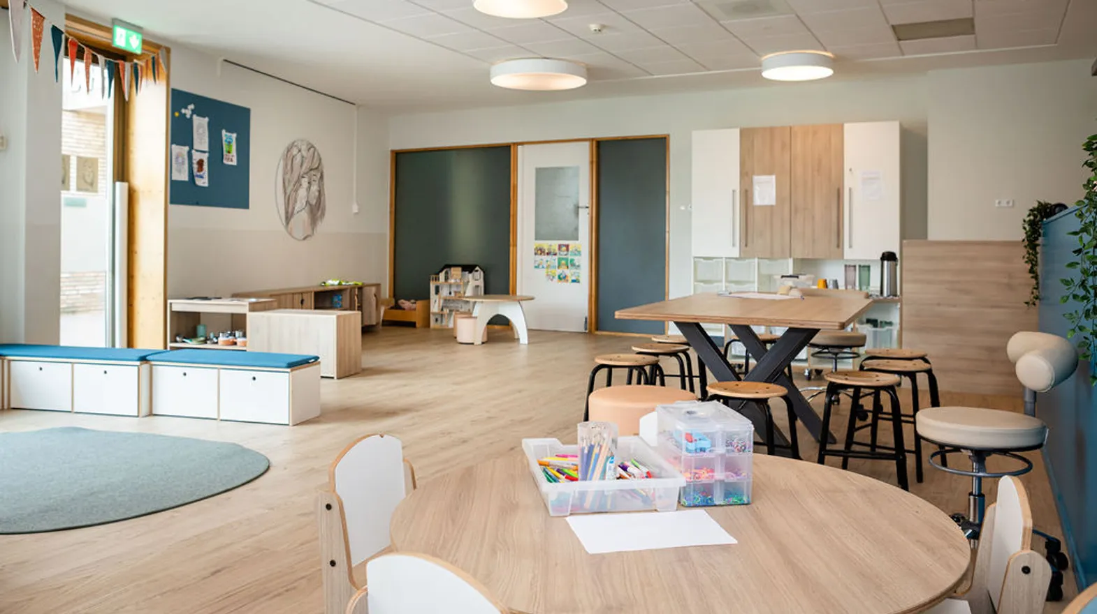 Binnenruimte BSO Steenarend Bilthoven Kind&co ludens