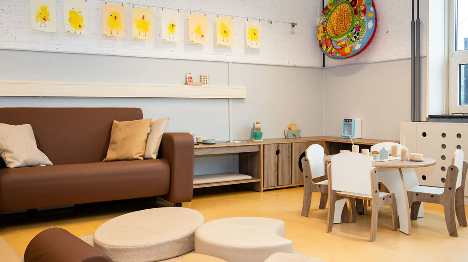 Binnenruimte van KDV Zeesterren, Kind&co ludens