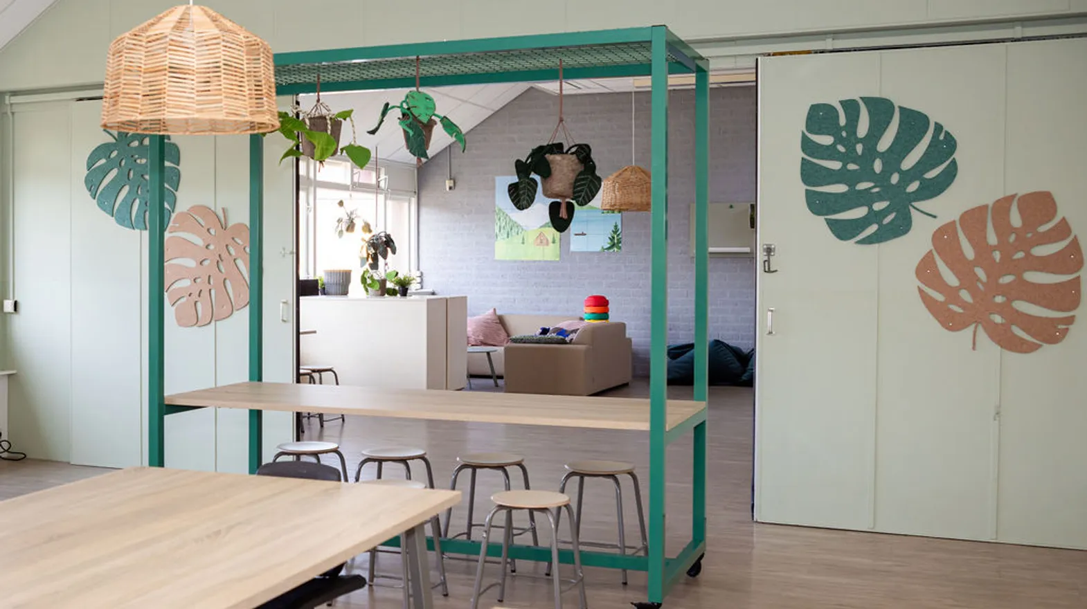 Binnenruimte van BSO Rakkers, Kind&co ludens