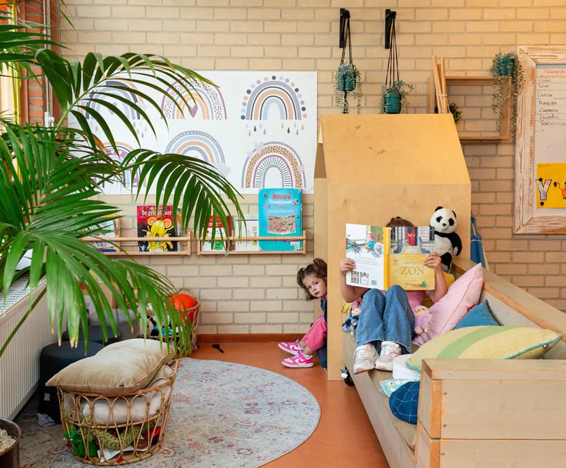 Binnenruimte van BSO Hartendief in Utrecht Kind&co ludens