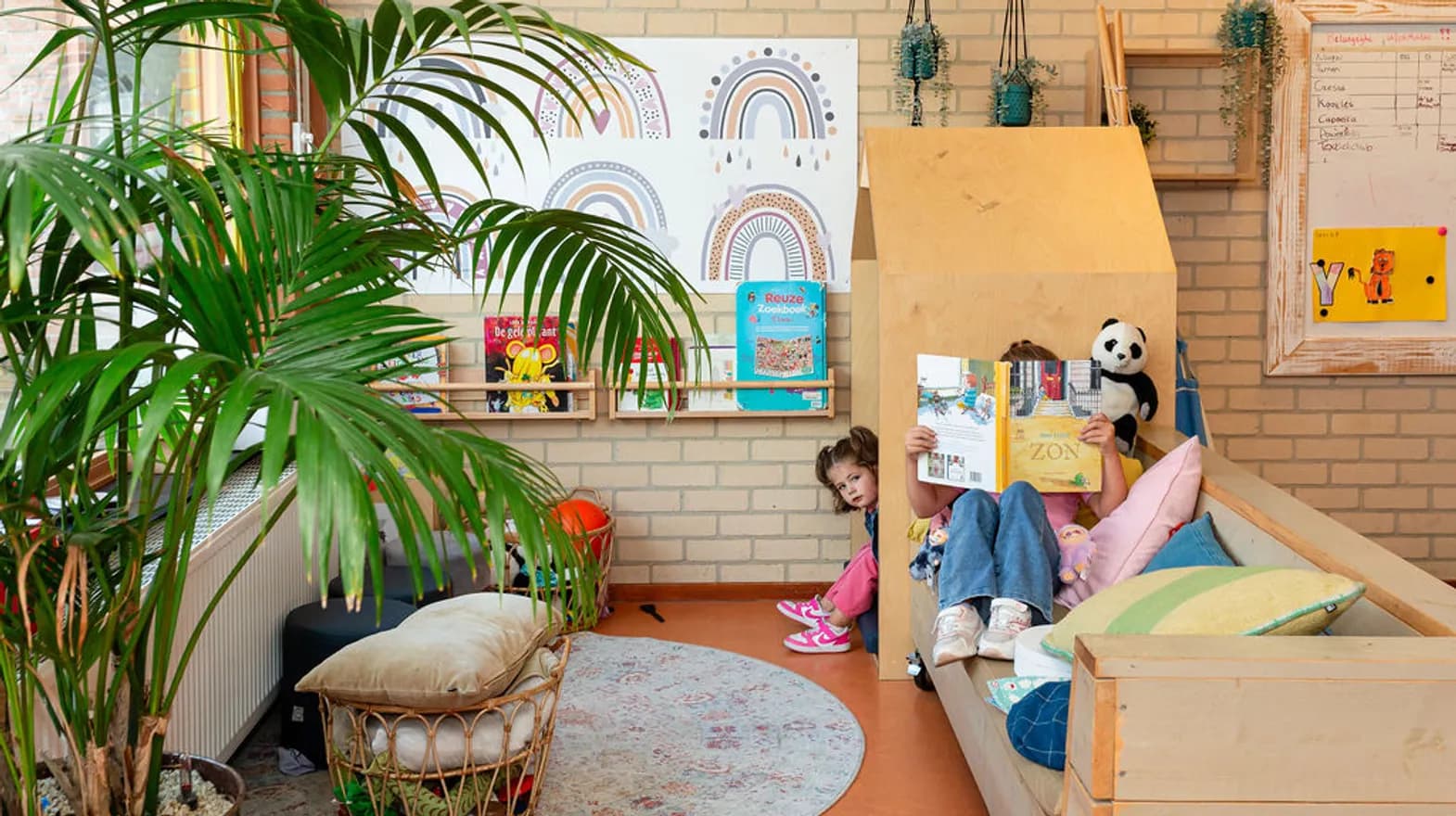 Binnenruimte van BSO Hartendief in Utrecht Kind&co ludens
