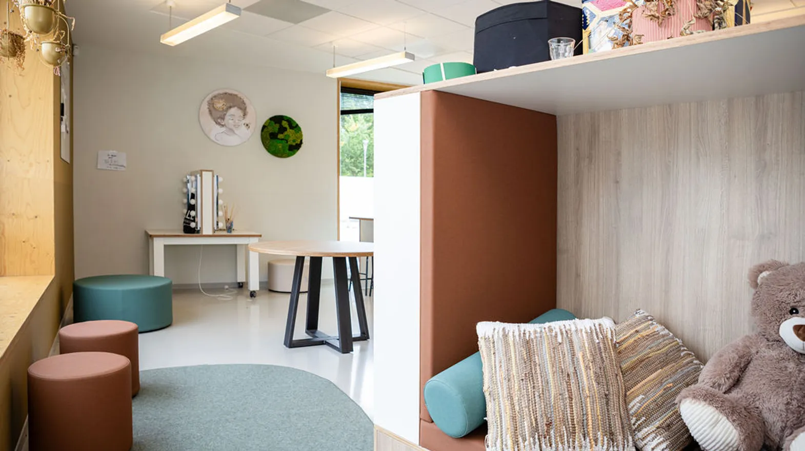 Binnenruimte BSO Steenarend Bilthoven Kind&co ludens