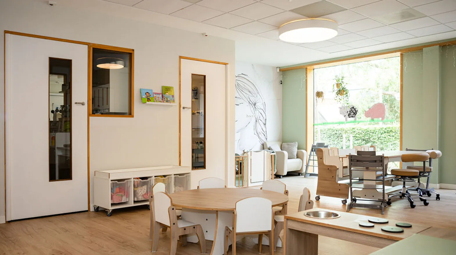 Binnenruimte KDV Steenuiltje Bilthoven Kind&co ludens