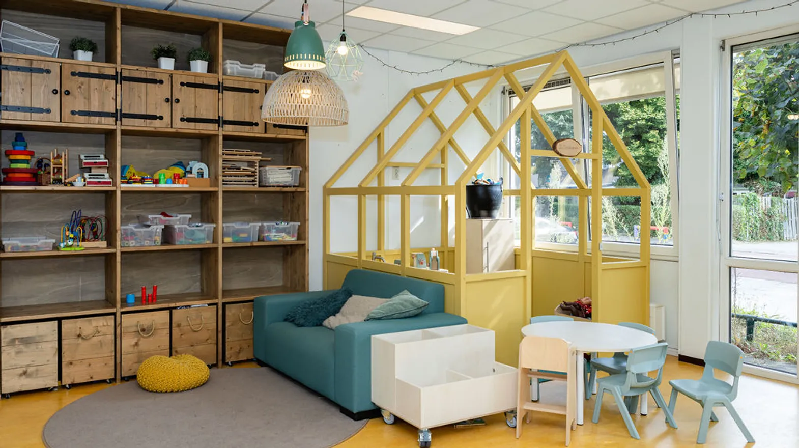 Binnenruimte KDV Kwibus Maarssen Kind&co ludens