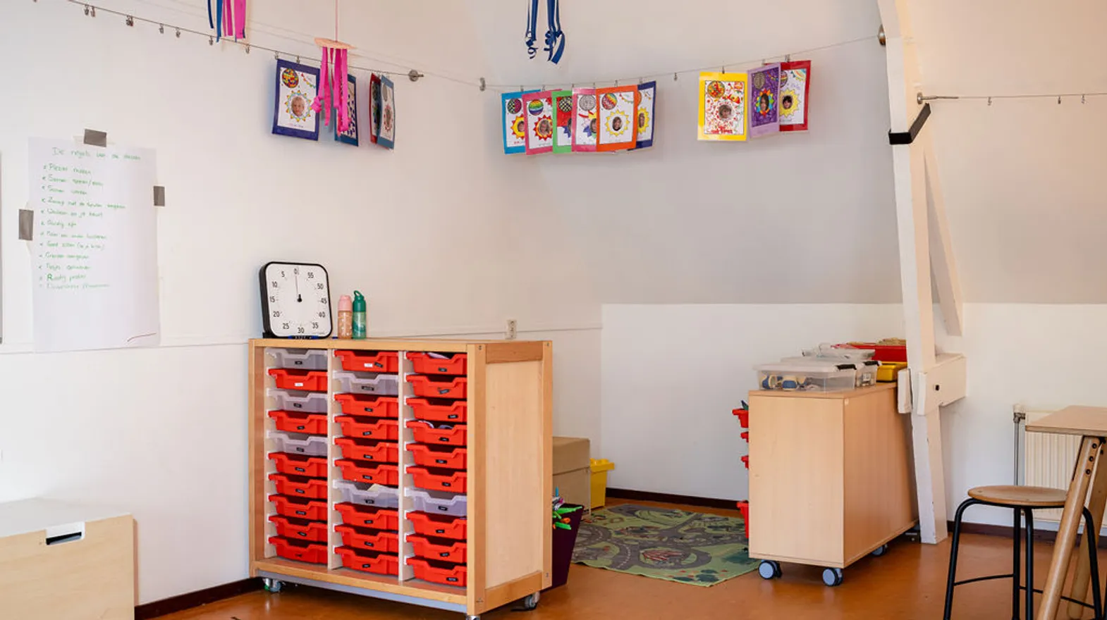 Binnenruimte BSO van Dijck Bilthoven Kind&co ludens