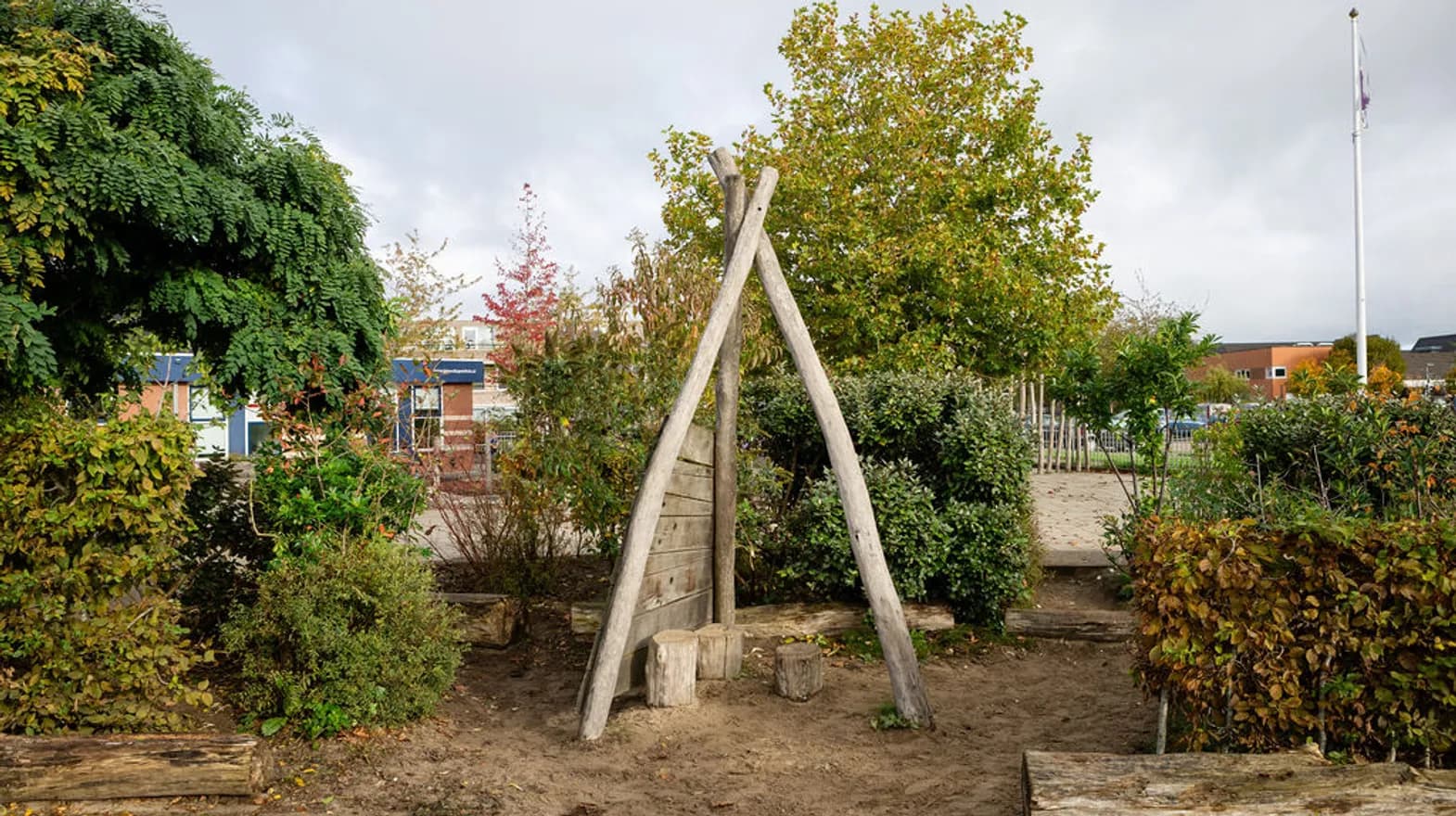 Buitenruimte BSO Kids&Co Wilnis Kind&co ludens