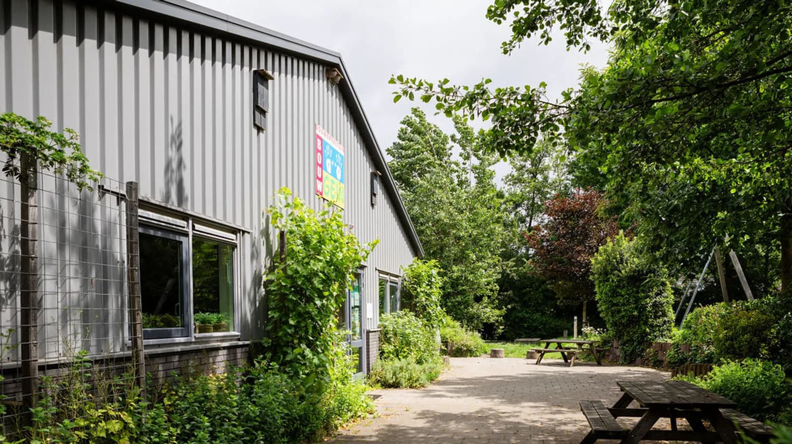 Buitenruimte BSO Bouwgein Nieuwegein Kind&co ludens