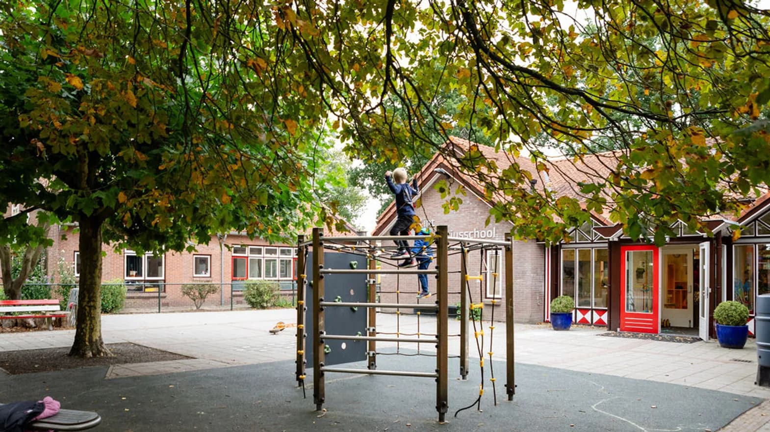 Buitenruimte BSO Bonifatius Haarzuilens Kind&co ludens