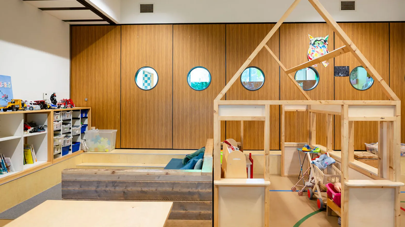 Binnenruimte BSO Shuttle De Meern Kind&co ludens