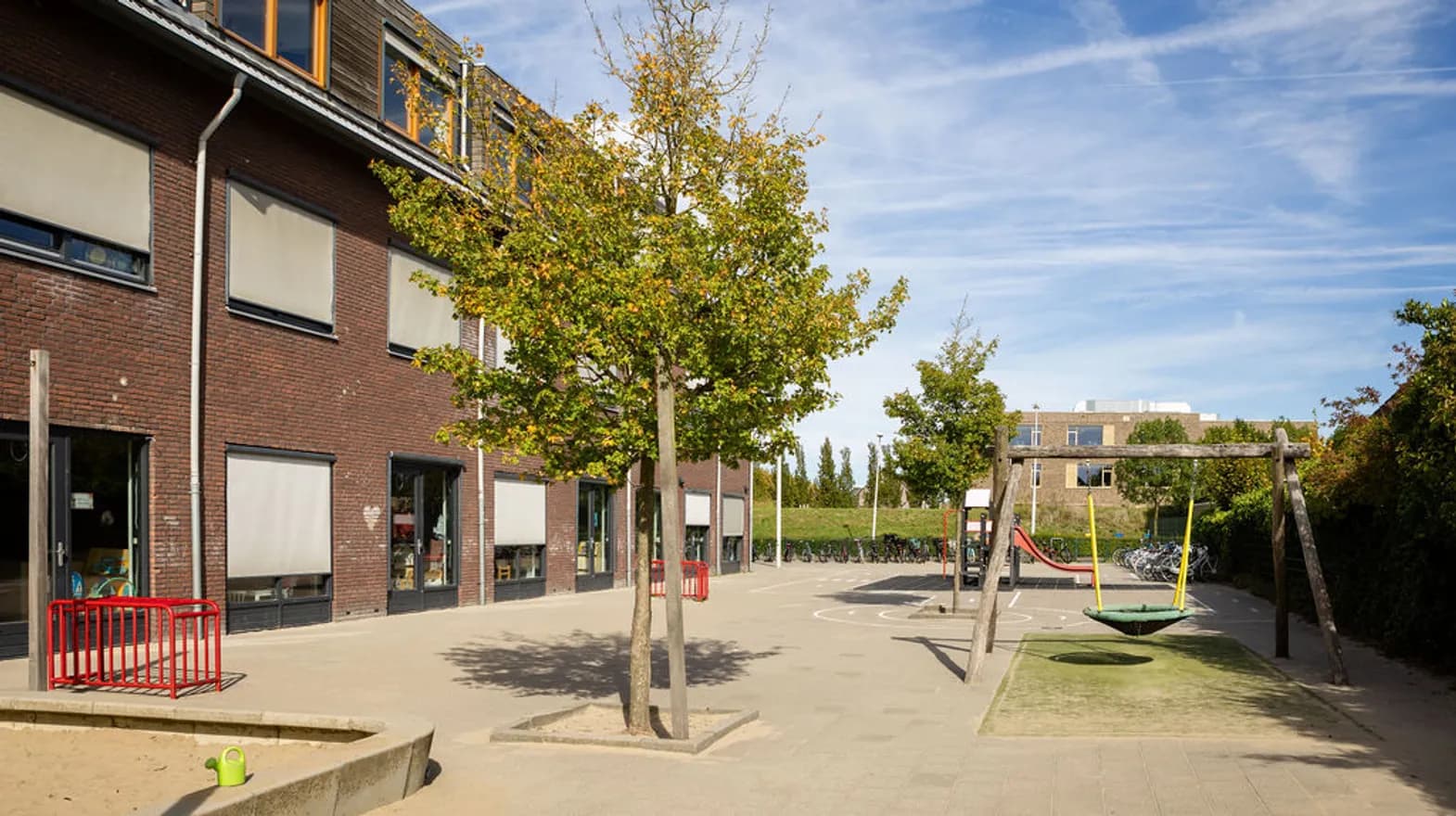 Buitenruimte BSO Fonkeling Vleuten Kind&co ludens