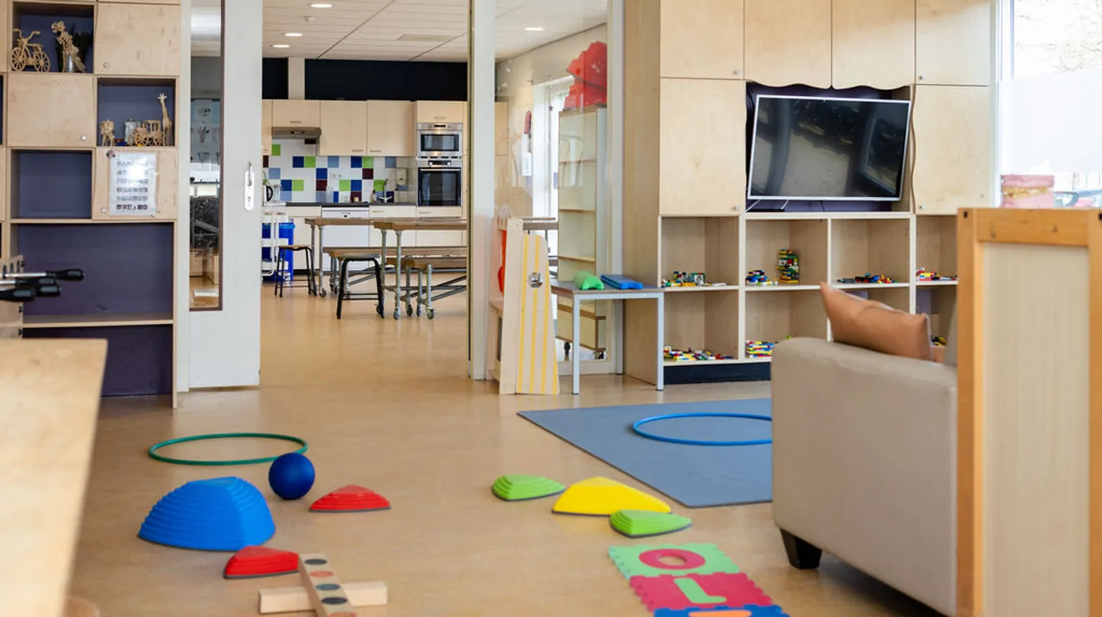 Binnenruimte van BSO Koters, Kind&co ludens