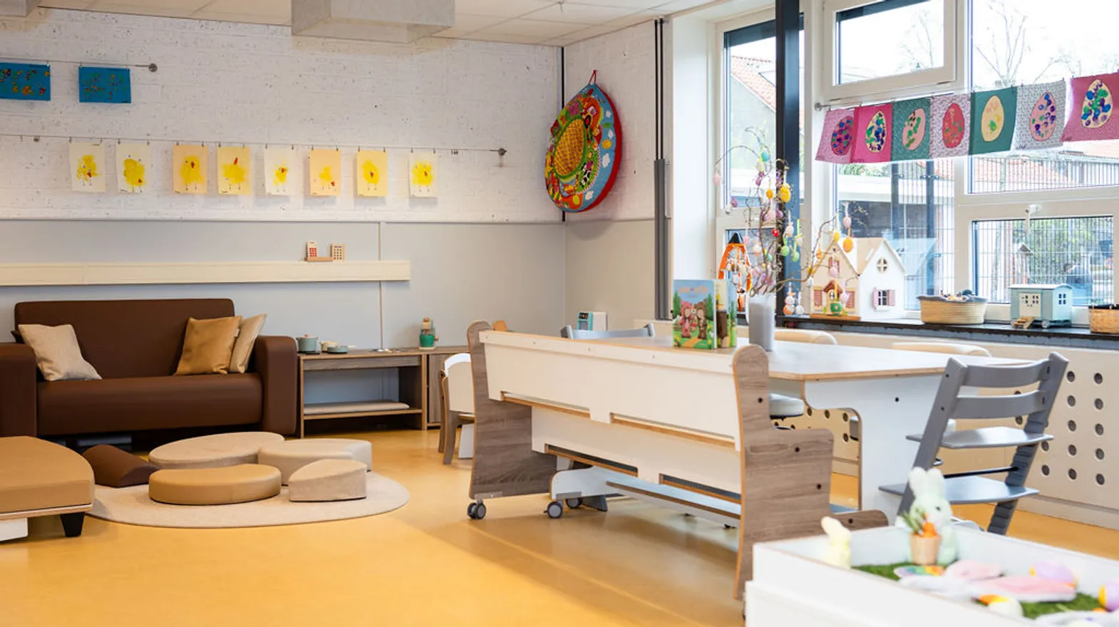 Binnenruimte van KDV Zeesterren, Kind&co ludens