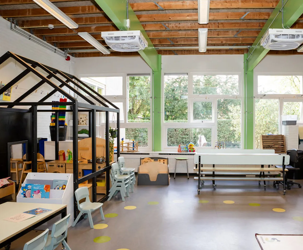 Binnenruimte PO Kameleon Maarssen Kind&co ludens