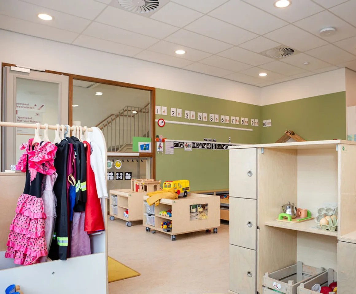 Binnenruimte PO Onder de Bogen Utrecht Kind&co ludens