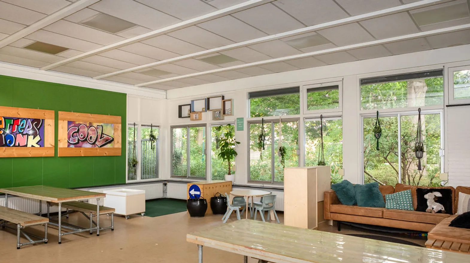 Binnenruimte BSO Knettershonk Maarssen Kind&co ludens