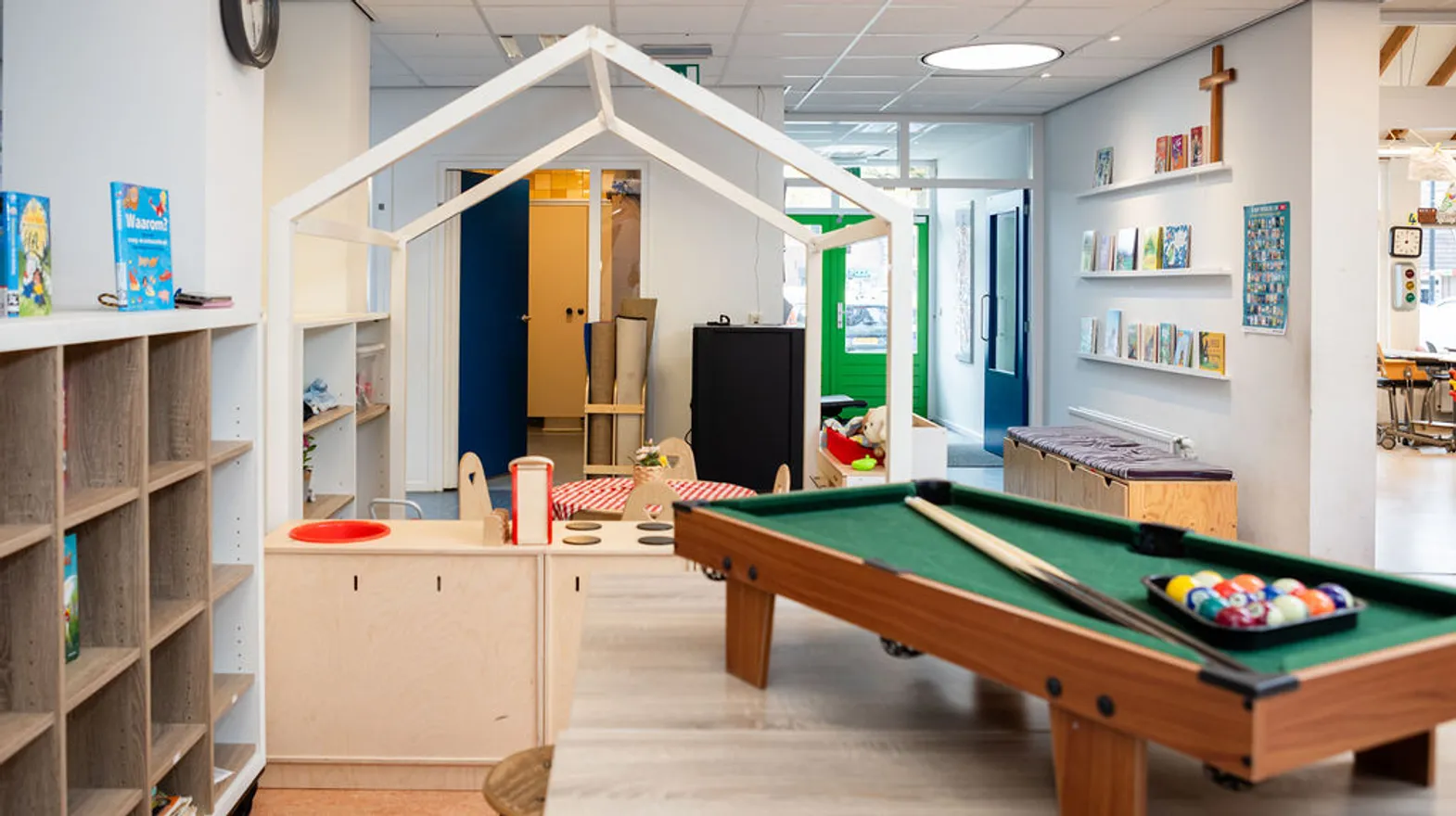 Binnenruimte van BSO De Krullevaar, Kind&co ludens