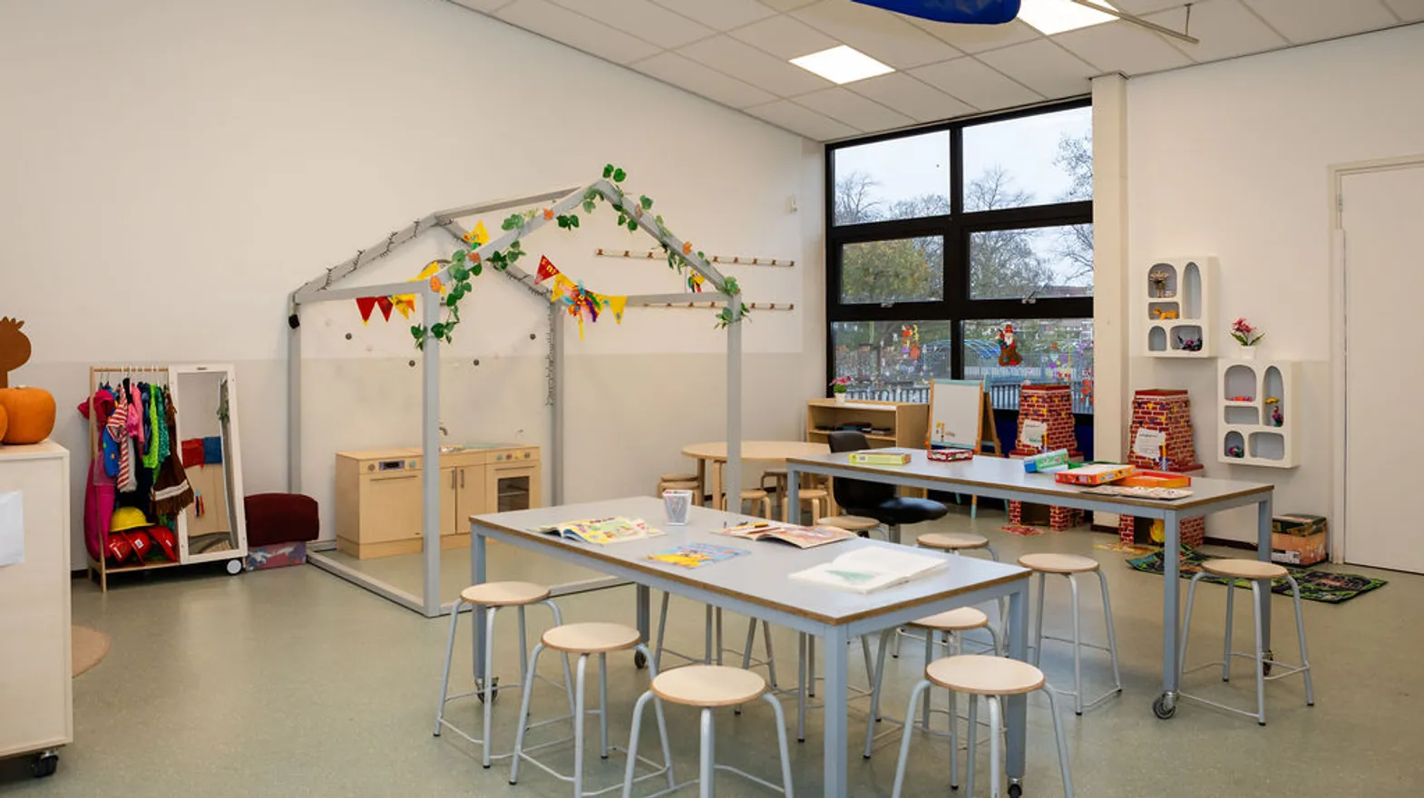 Binnenruimte van BSO Jungle, Kind&co ludens