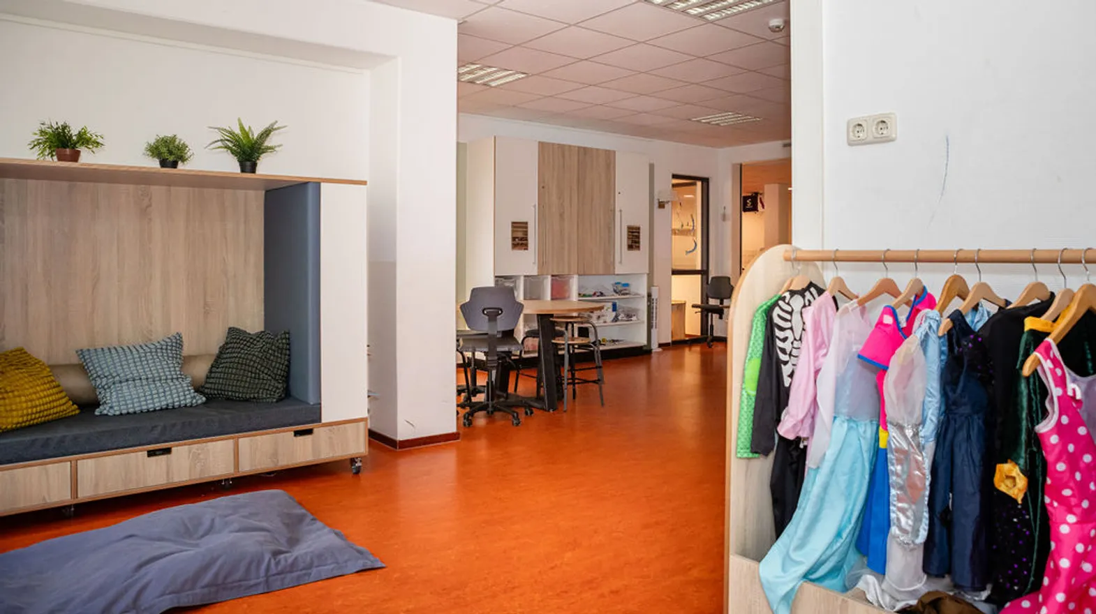 Binnenruimte BSO Klimboom Kortenhoef Kind&co ludens