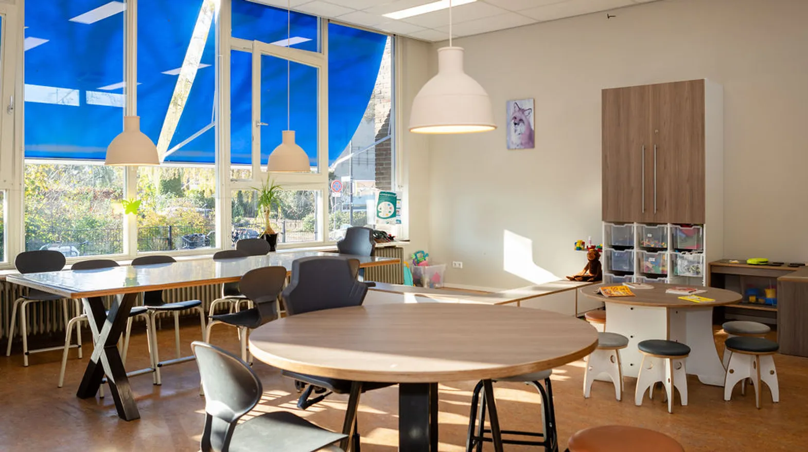 Binnenruimte van BSO Windroos, Kind&co ludens