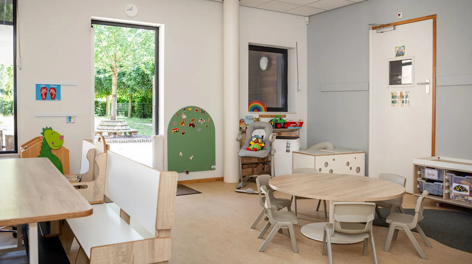 Binnenruimte van KDV Hummelhonk, Kind&co ludens