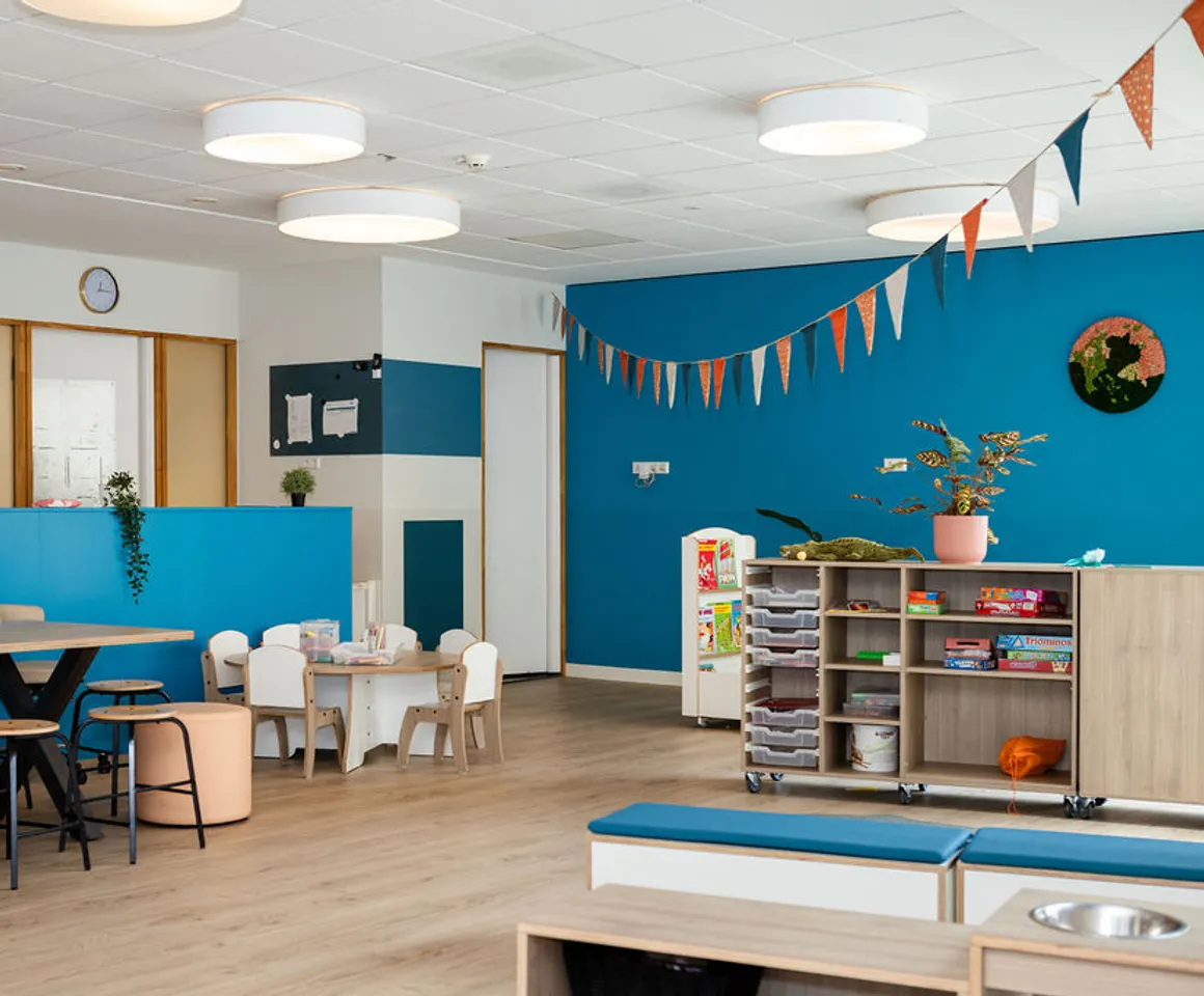 Binnenruimte BSO Steenarend Bilthoven Kind&co ludens