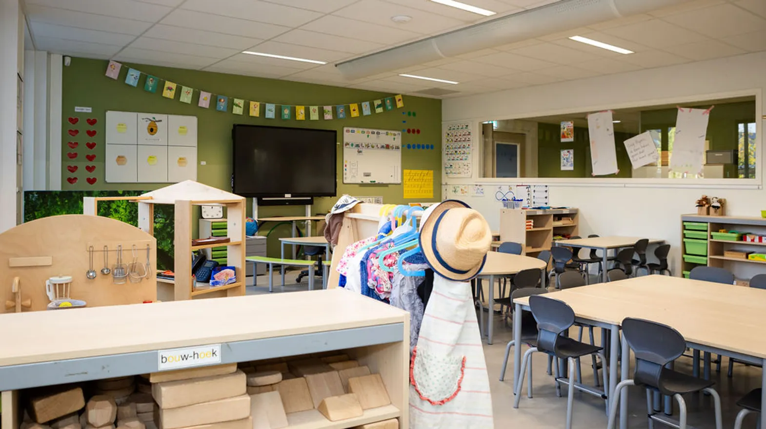 Binnenruimte BSO Haarzicht Vleuten kind&co ludens