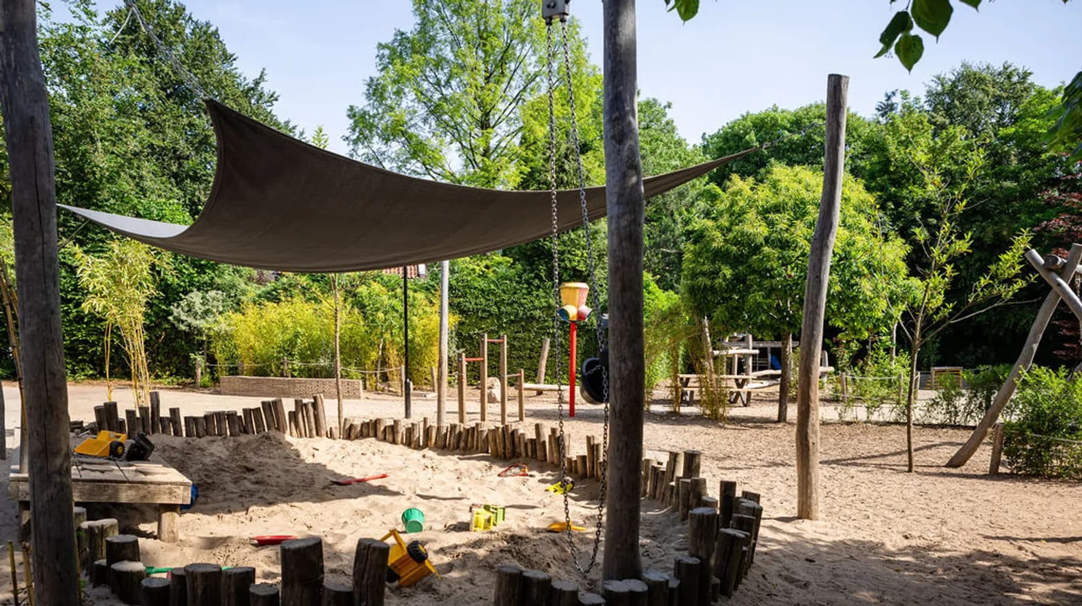 Buitenruimte BSO van Dijck Bilthoven Kind&co ludens