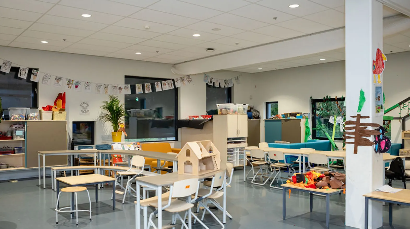 Binnenruimte BSO South Amsterdam Kind&co ludens