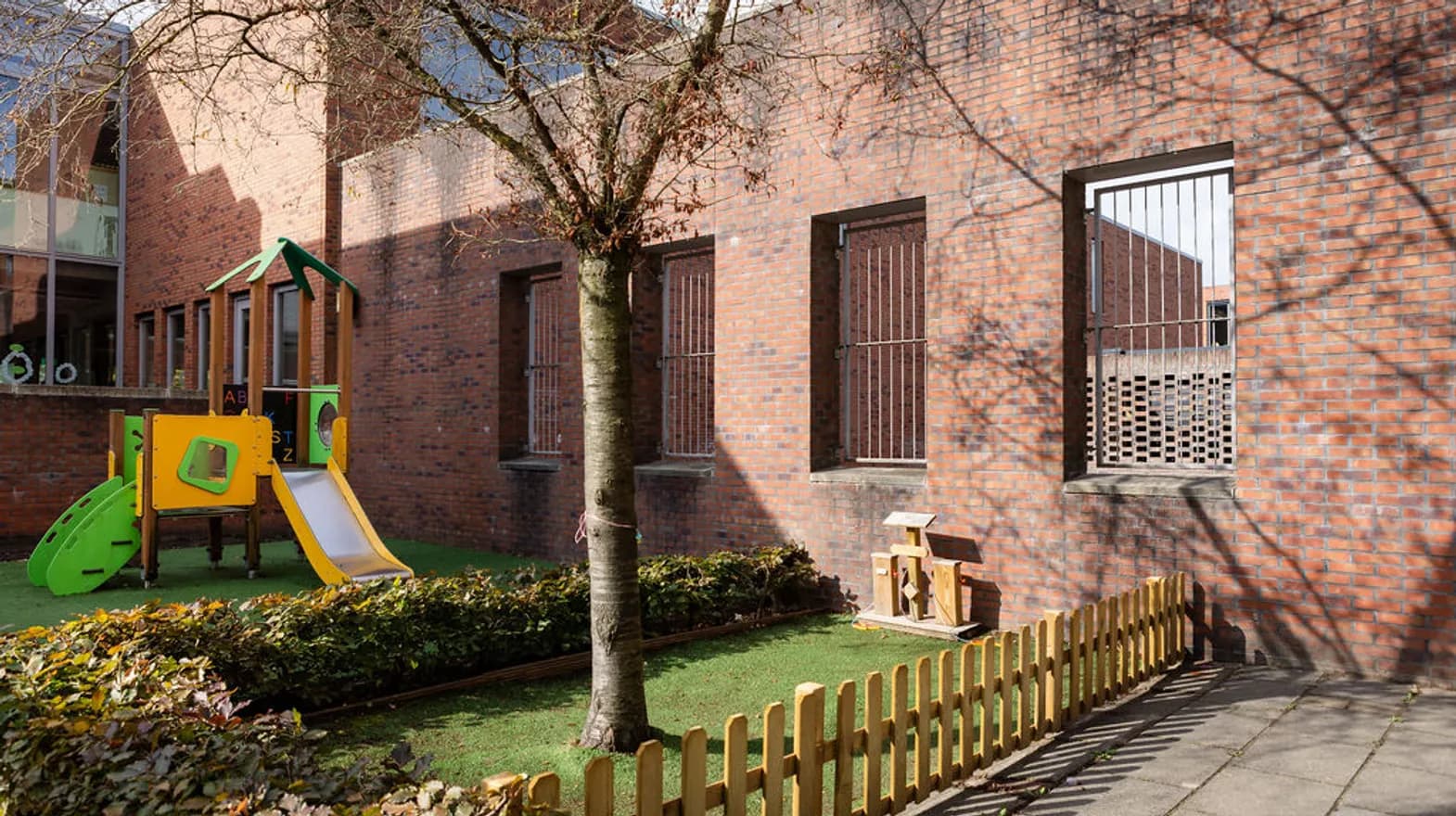 Buitenruimte KDV Springrijk Kind&co ludens