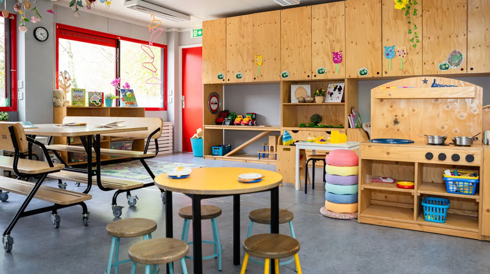 Binnenruimte van PO De Krullevaar, Kind&co ludens