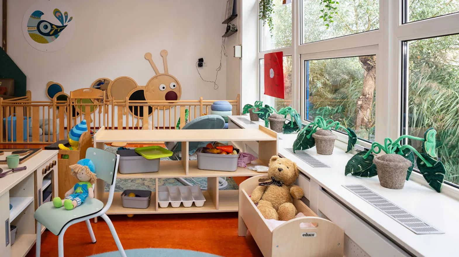 Binnenruimte KDV Vinkenrijk Vinkeveen Kind&co ludens