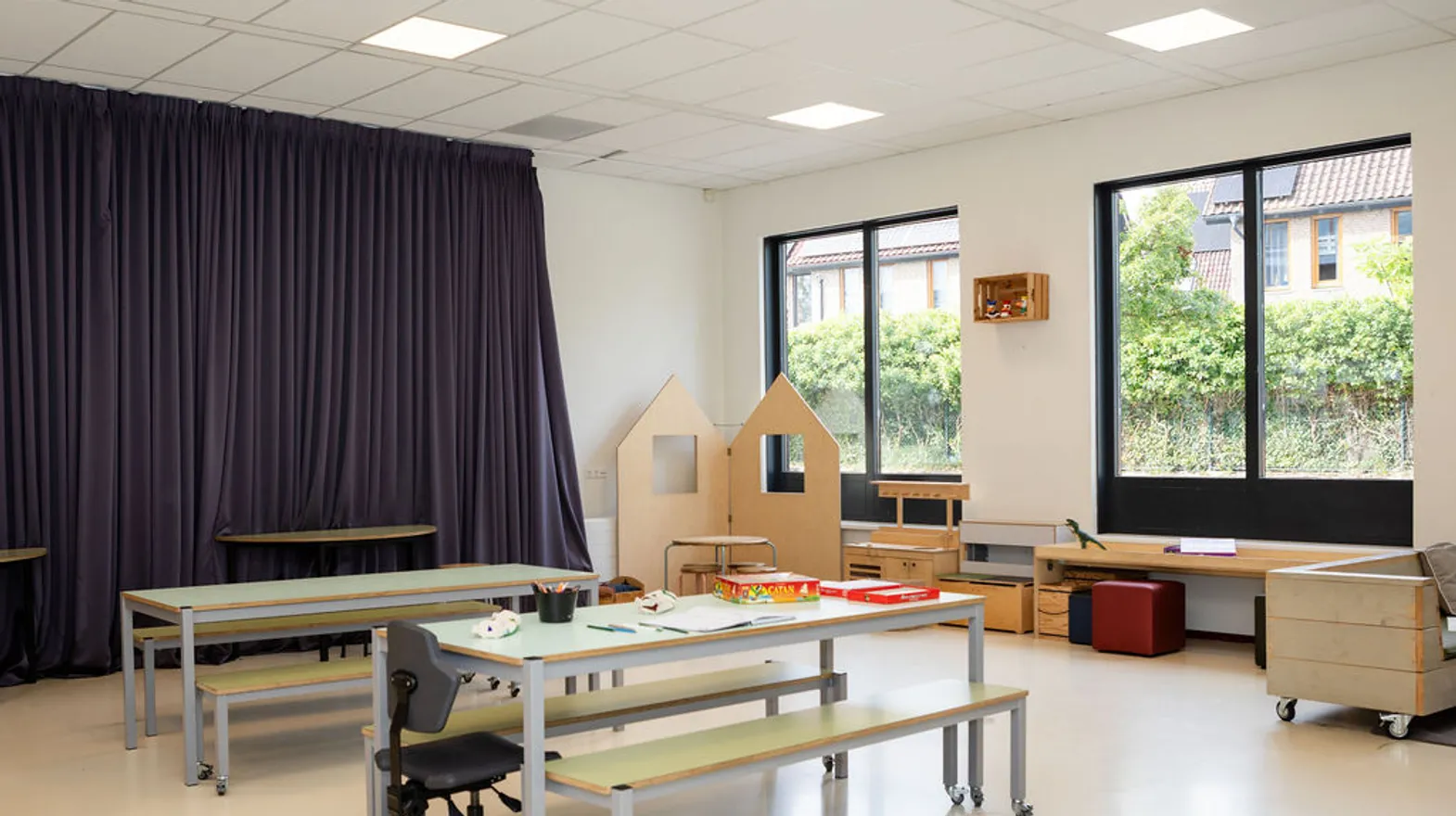 Binnenruimte BSO Fonkeling Vleuten Kind&co ludens